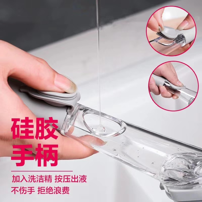 义乌好货 锅刷海绵锅刷毛刷锅刷塑料制品厨房小工具家居用品详情图5