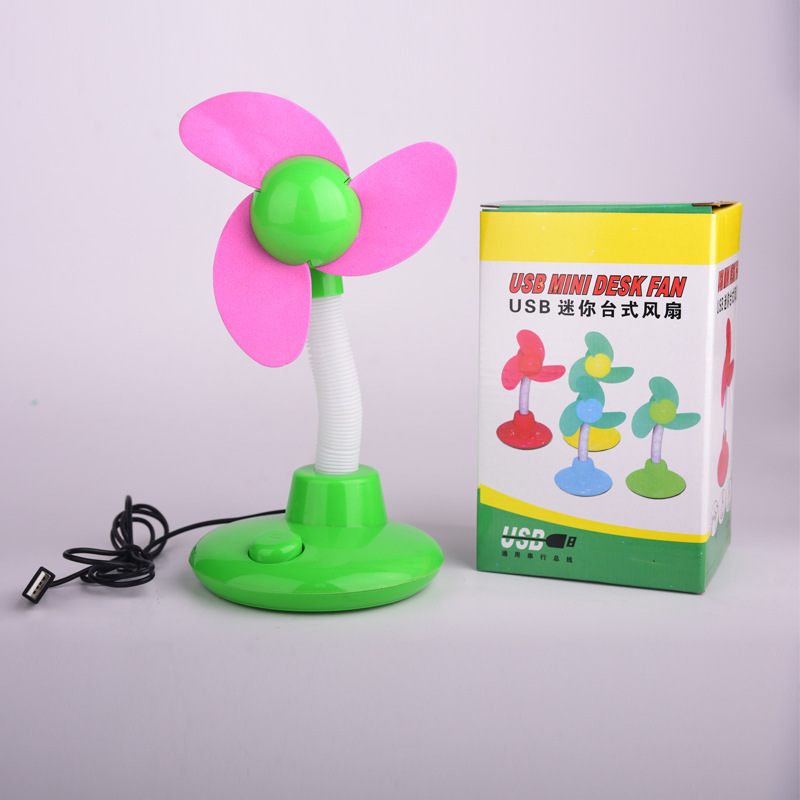 Usb battery-operated fan large wind fan USB desk fan full figure