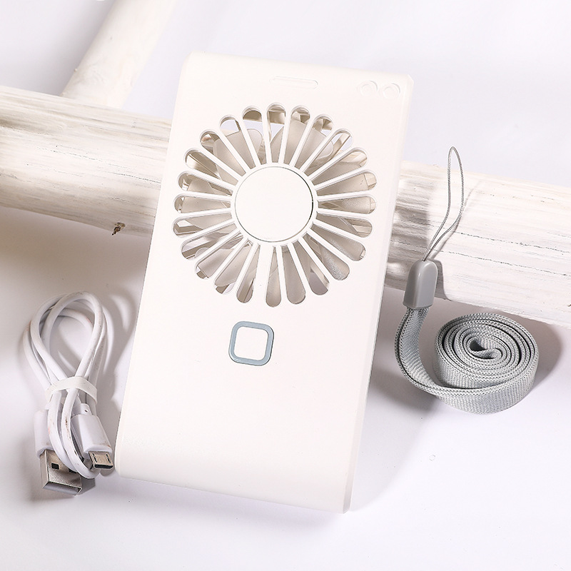 2020 New mini USB fan slide cover hidden mirror fan rechargeable light portable small fan Application Scenario