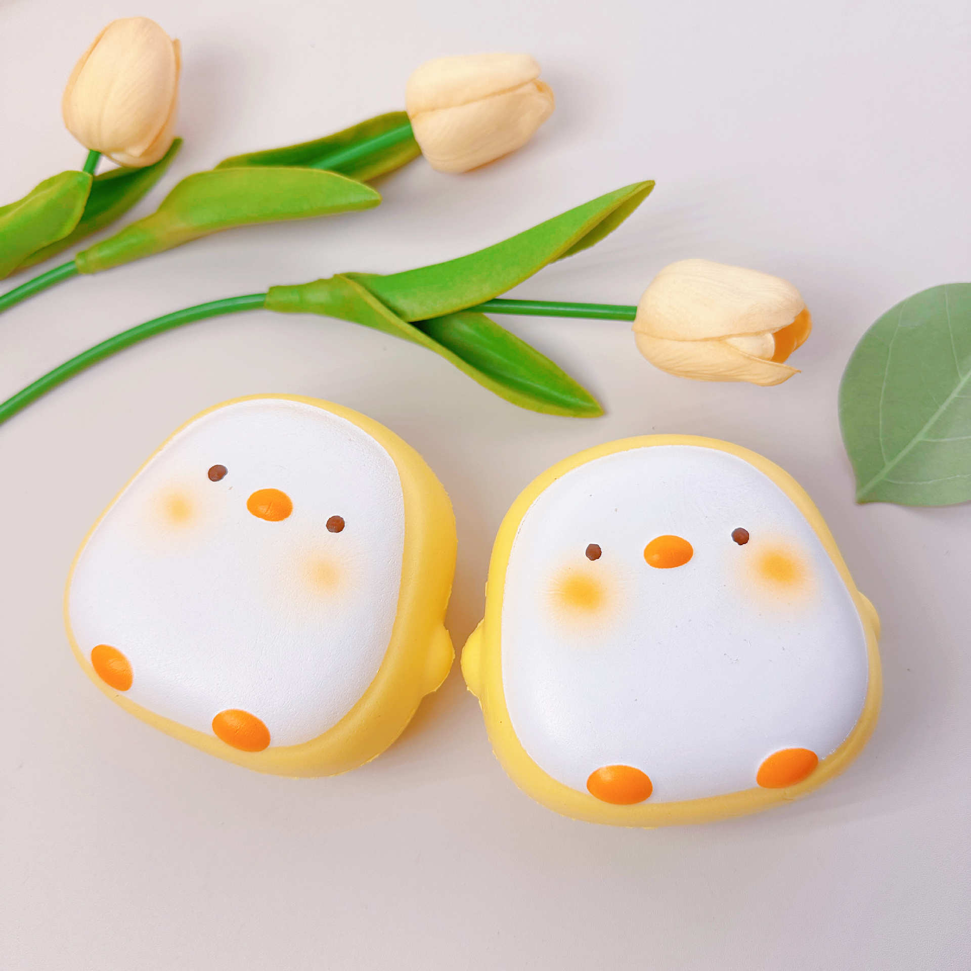 创意squishy吐司面包慢回弹玩具湿软可爱动物解压捏捏乐玩具