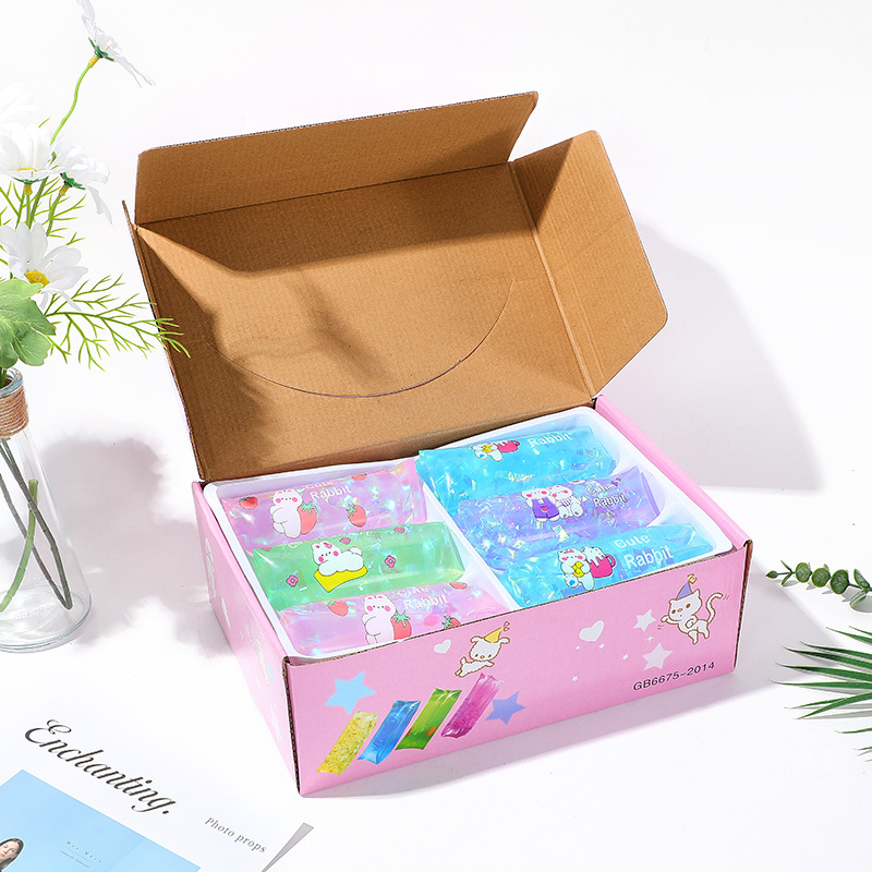 Douyin's same style water snake prank toy that can't be caught, stress-relieving big grass rabbit, Internet celebrity, bored and unable to hold the toy