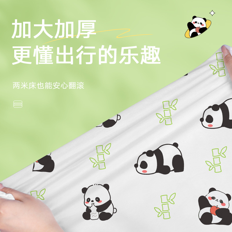 Patrón de panda cinturón táctico hebillas relojes hardware accesorios bolsas hebillas aluminio dos personas traje de viaje Application Scenario
