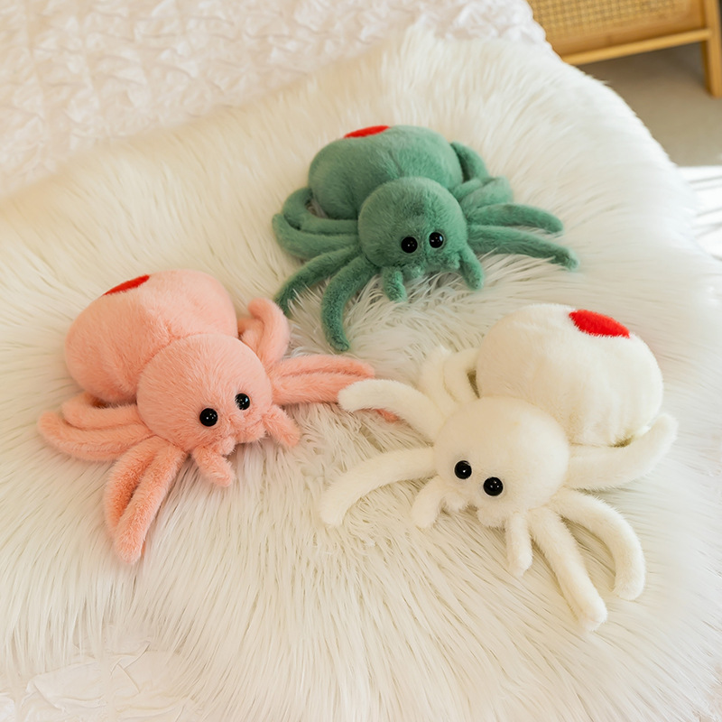 Best-selling cross-border Lucas simulation spider plush toy, doll, and small gift for festive atmosphere and prank Application Scenario