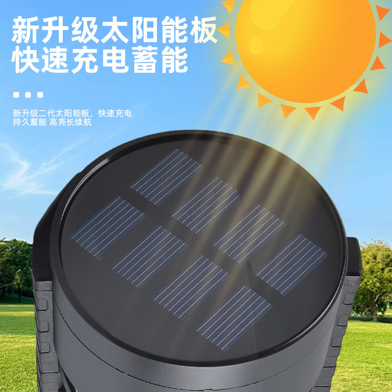 Nueva gama de lámparas de pared solares luces de césped luces de patio luces de ambiente luces de tierra luces de exterior luces solares Application Scenario