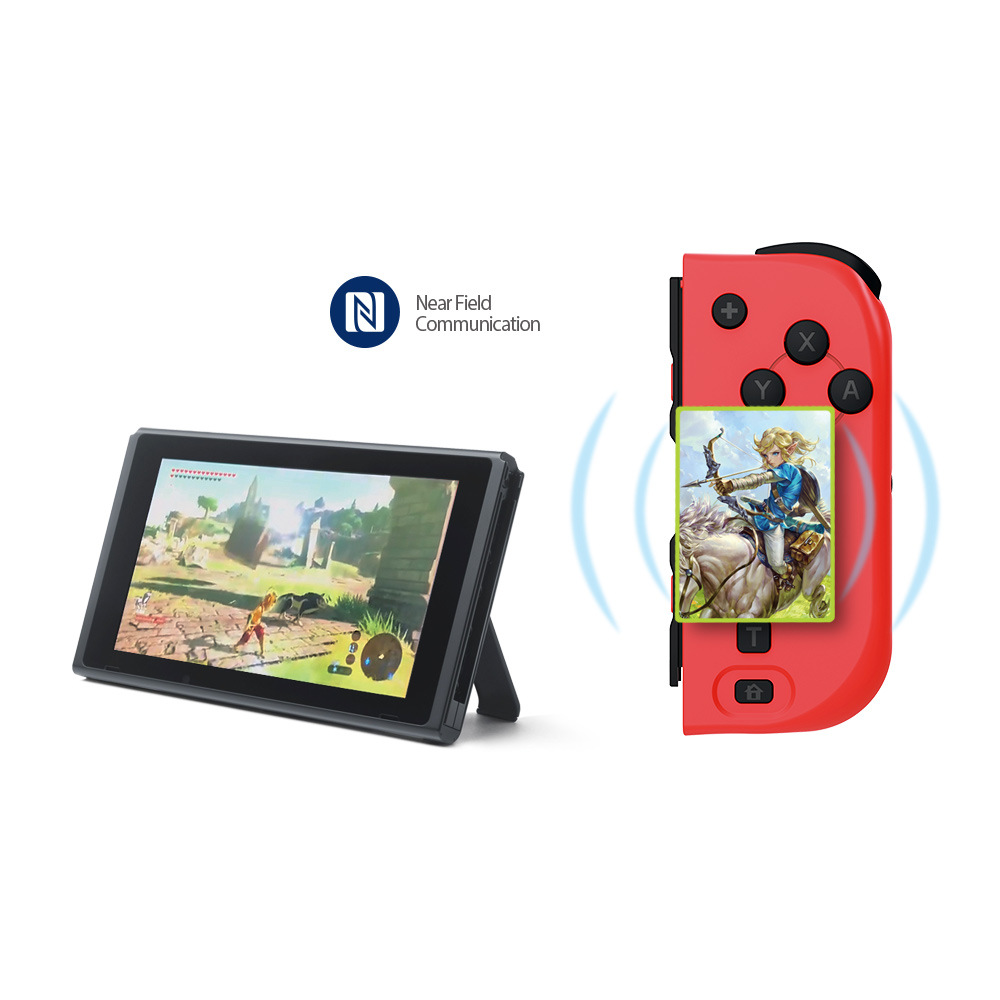 switch izquierda y derecha pequeña manija joycon doméstico bluetooth inalámbrico manija con despertador NFC riel NS manija Application Scenario