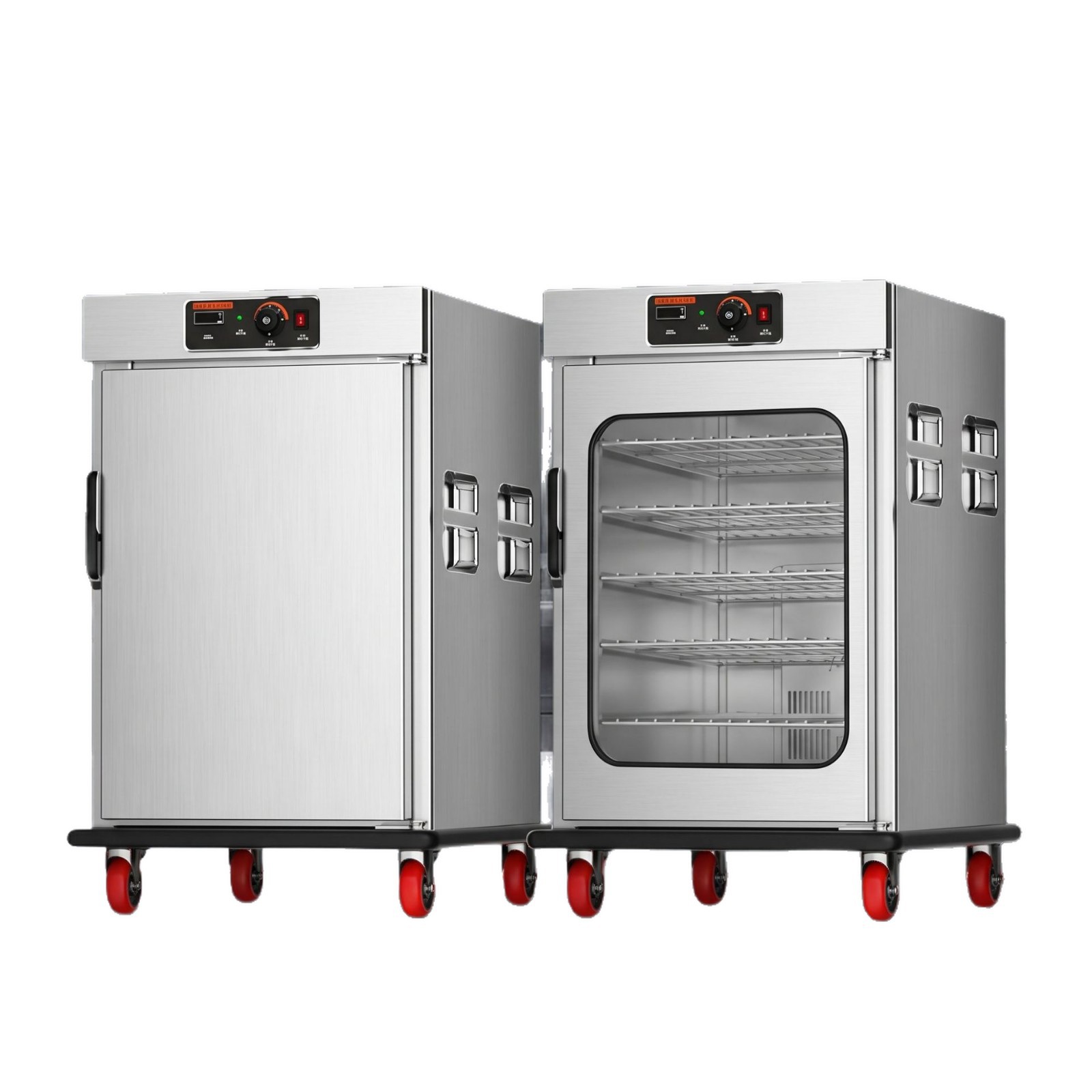 Factory direct sales of commercial banquet insulated food carts, large-capacity electric heating trolleys for large hotels, canteens and postpartum care centers Item Picture