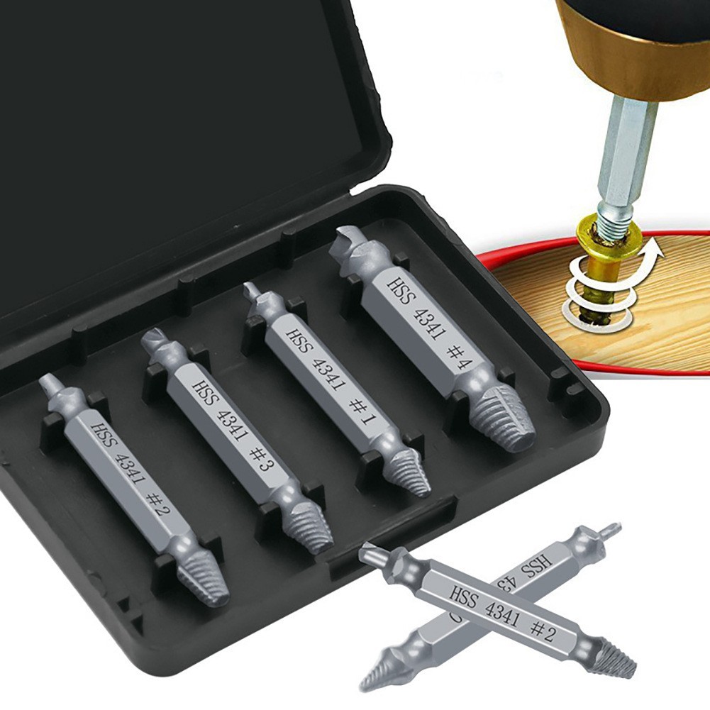 Cross-border double-head screw remover 4341 Electric remover clamp tool manufacturer wholesale 6pc set Specification image