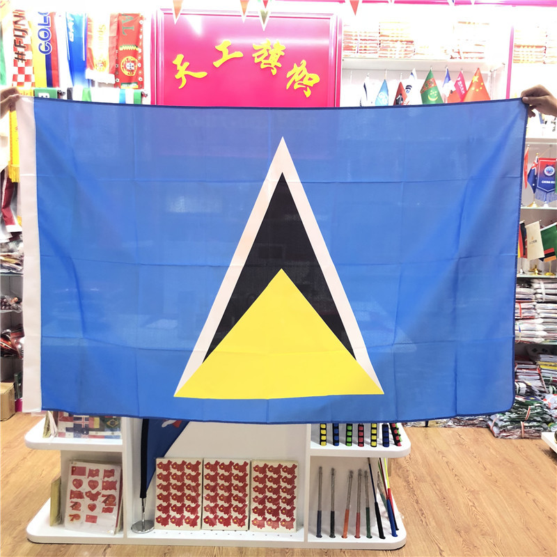 Custom-made flag of Saint Vincent and the Grenadines, No. 4, 90X150 cm Specification image