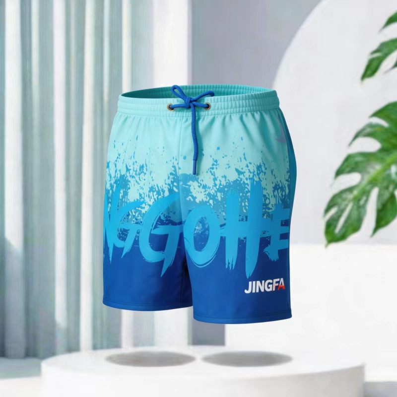 Hombre speed-dry estampado bañador verano playa holgado boxer shorts tendencia deportiva spa bañador Specification image