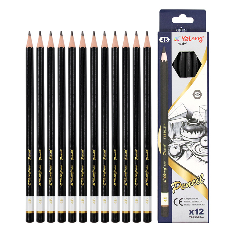 YL83015-4B high-quality student pencil standard drawing pencil Specification image