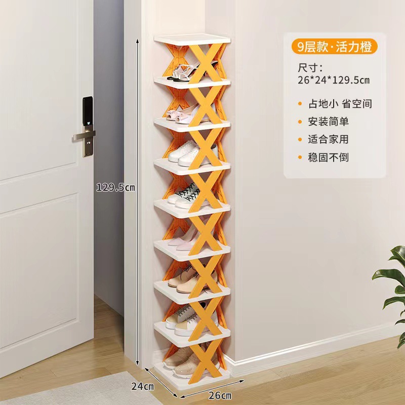 Simple shoe rack, multi-layer assembly, dust-proof shoe cabinet, student dormitory, household storage cabinet, economical shoe cabinet, shoe rack disassembly Application Scenario