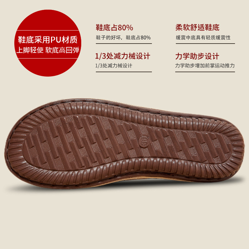 女式休闲单鞋实物图