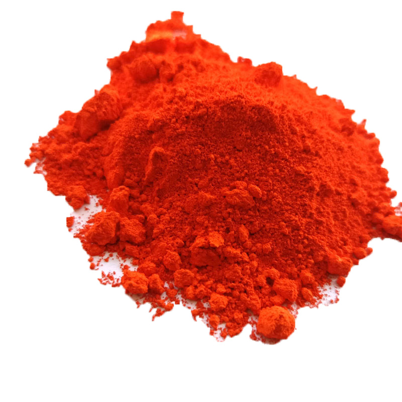 墙体广告彩绘颜料用耐晒大红粉美术红有机大红808可寄小样油漆粉白底实物图