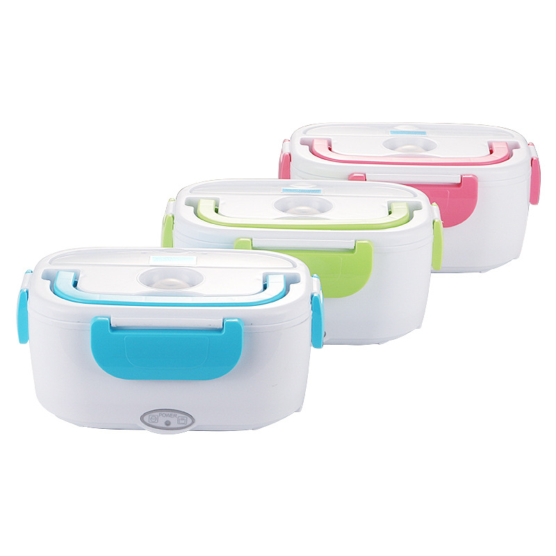 Electric heating lunch box, portable microwave oven heating lunch box, plug-in version, self-heating for office workers and students Item Picture