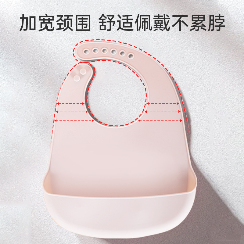 口水巾/一次性围兜/一次性口水巾/围兜/跨境婴幼儿用品产品图