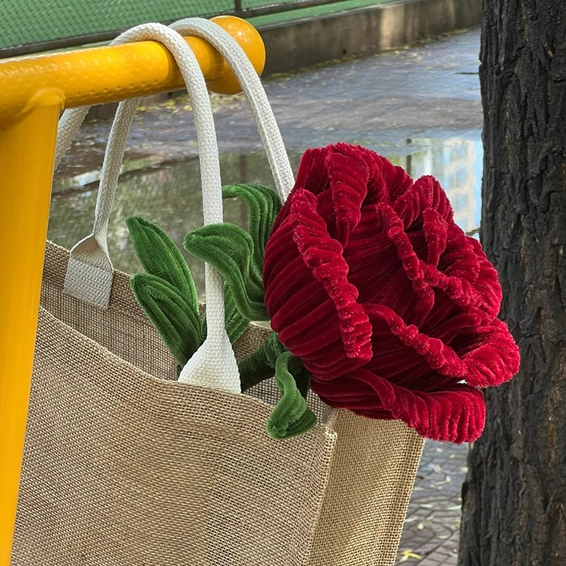 diy Twisting stick, giant rose decoration, handcrafted puzzle gift, Valentine's Day 520 gift, rose twisting stick details Picture