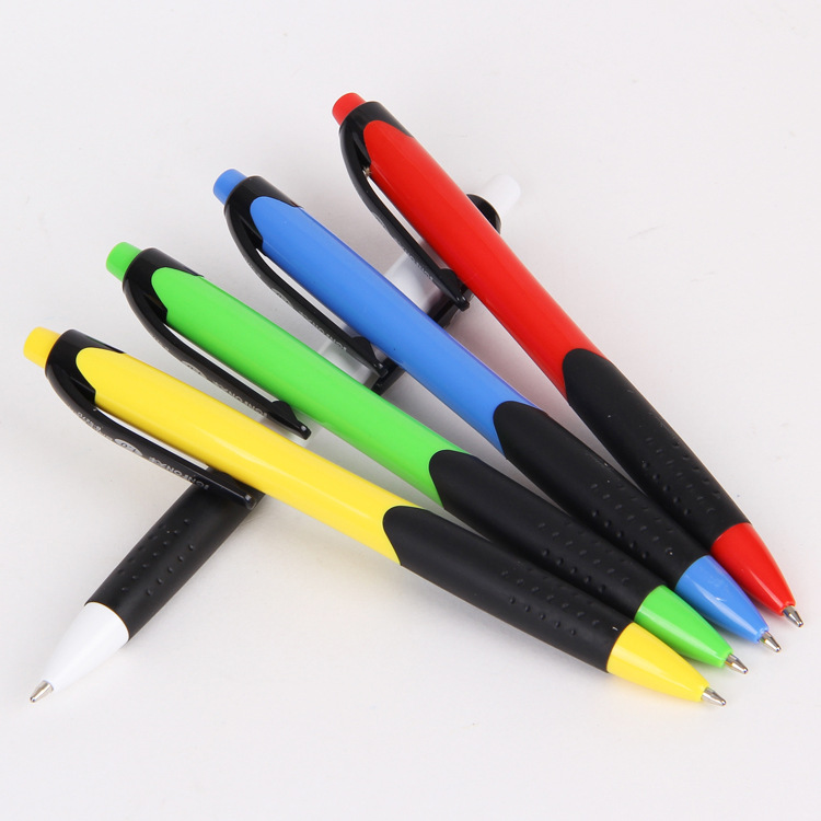 Office ballpoint pen 1.0MM press ballpoint pen plastic 527-24 Ballpoint pen Specification image