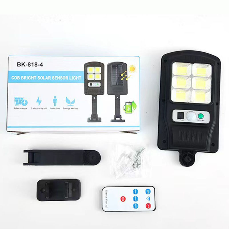 Luz solar del sensor COB con control remoto luz solar impermeable luz de villa luz exterior del patio luz de calle Application Scenario
