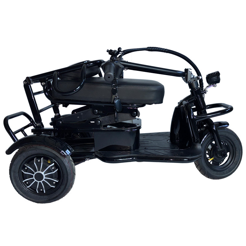 Direct sales from the manufacturer of electric three-wheeled household leisure small adult battery vehicles. Mini portable travel, foldable details Picture