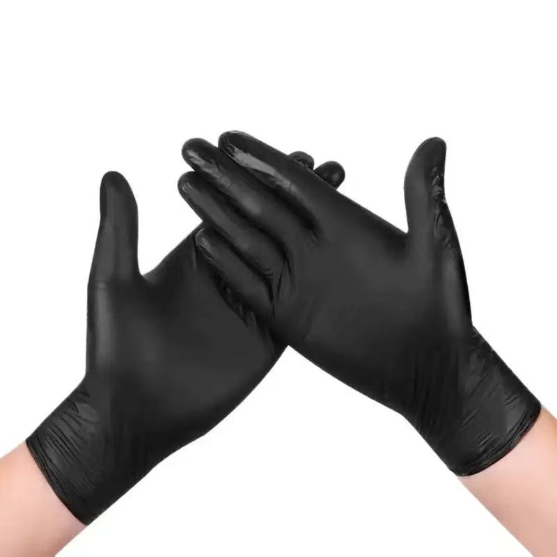 Disposable nitrile composite PVC gloves, household protective and cleaning gloves details Picture