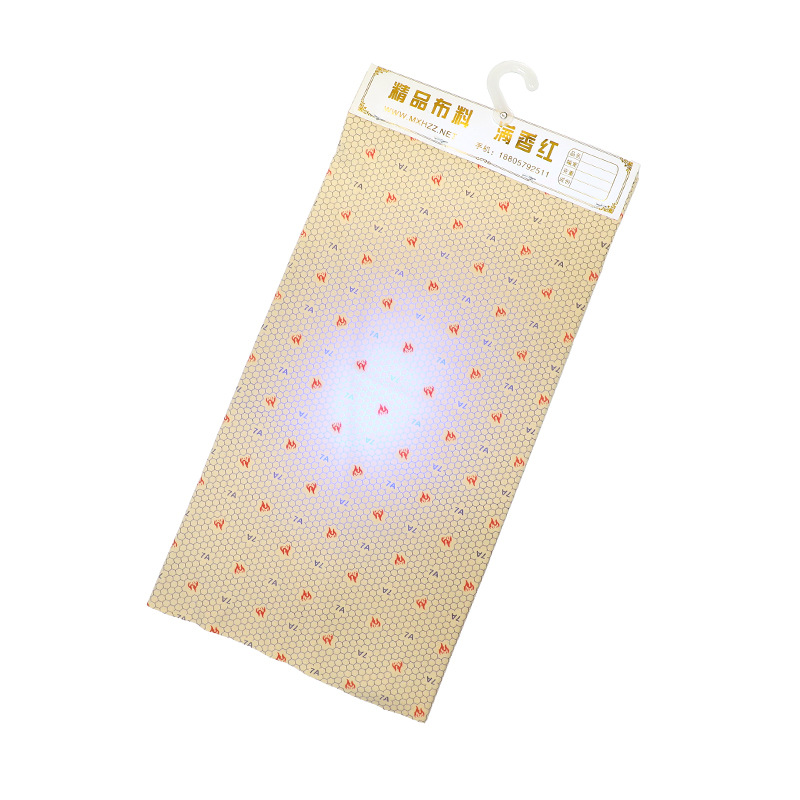 In stock, we can process, dye and diy various styles of light-changing printed knee and waist support knitted fabric with moisture-absorbing elastic lining Application Scenario