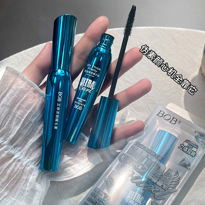 bob3d Three-dimensional thick mascara is waterproof and does not smudge. It is thick and curly, and can be used as a base for daily use, making each eyelash distinct and feminine details Picture
