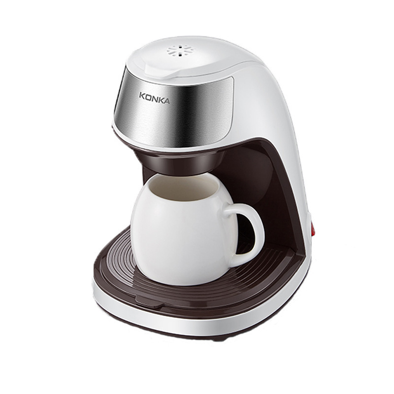 Konka coffee machine, home automatic small Americano drip coffee machine, office portable coffee machine, cross-border Item Picture