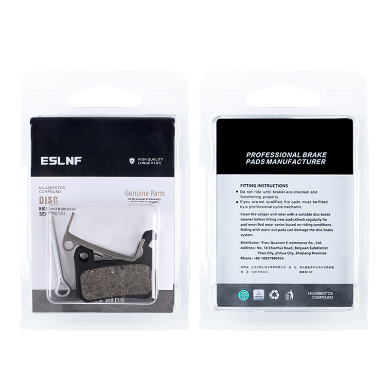 ESLNF bicycle mountain road bike brake pads, electric bicycle friction pads, semi-metallic brake pads Specification image
