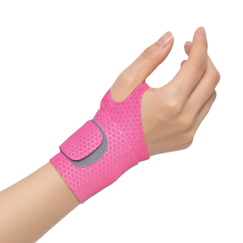 Cross-border honeycomb thin, skin-friendly and breathable wrist guard with a nude-like fit, pressure support and protection for sports, mom's wrist guard and wrist protection equipment Item Picture