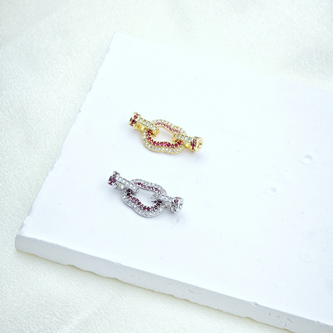 DIY jewelry: Gold-plated gourd, pearl necklace, buckle, universal buckle, connecting buckle, handmade sweater chain button Application Scenario