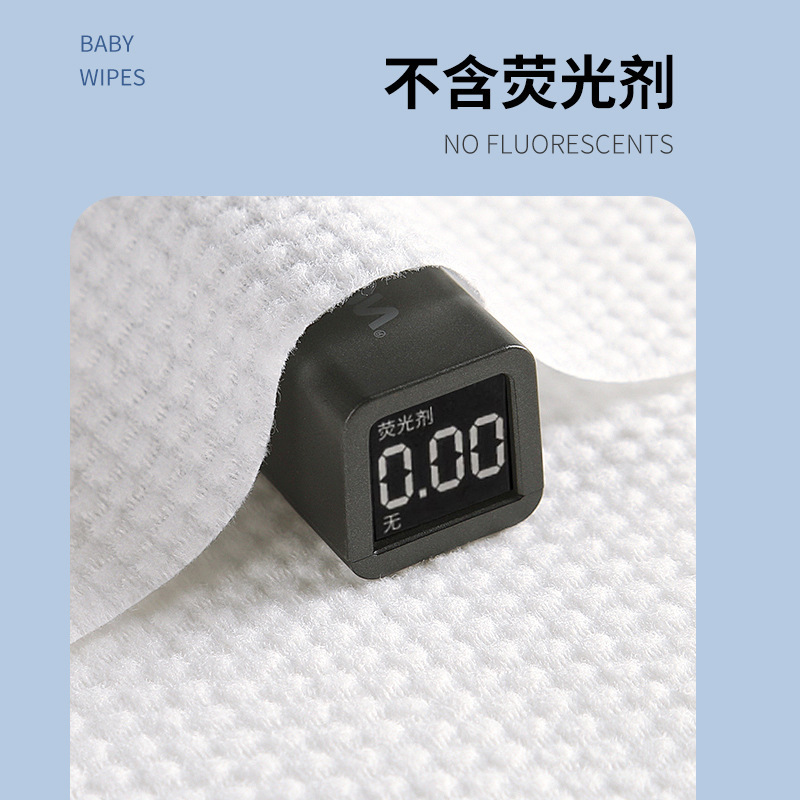 婴儿手口湿巾宝宝湿巾纸家用大包装湿纸巾60抽取式清洁卫生湿巾细节图