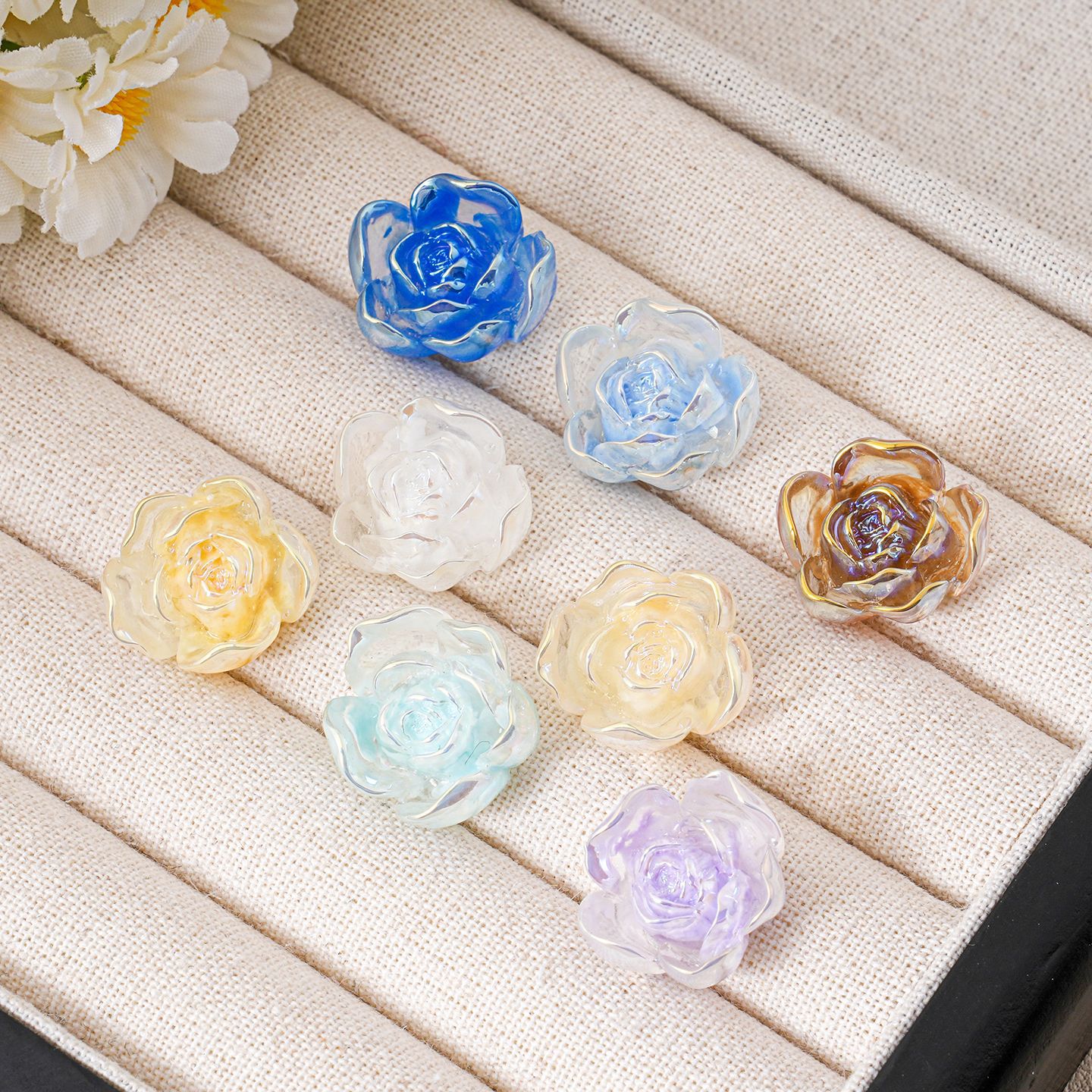 防真插花/假花/情人节/仿真花/葵花细节图