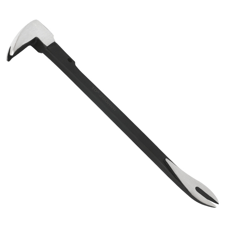 High-hardness multi-functional portable nail remover, crowbar, tool for opening wooden boxes, removing nails, vehicle-mounted tire removal, flat crowbar, a magic tool Item Picture