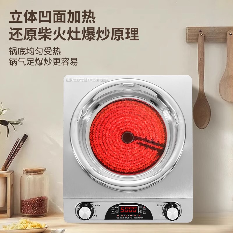 Horno eléctrico placa de inducción set apartamento comercial placa de inducción hervidor de té electrodomésticos de cocina Specification image