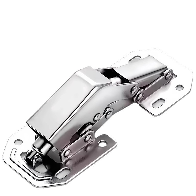 Perforation-free hinge cabinet, aircraft spring damping, hydraulic buffer, stainless steel hinge, perforation-free cabinet door hardware Item Picture