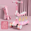 Children 's scooter 1-3-6- 12-year-old kids' scooter Baby yo-yo scooter girls' scooter can ride or ride Item Picture