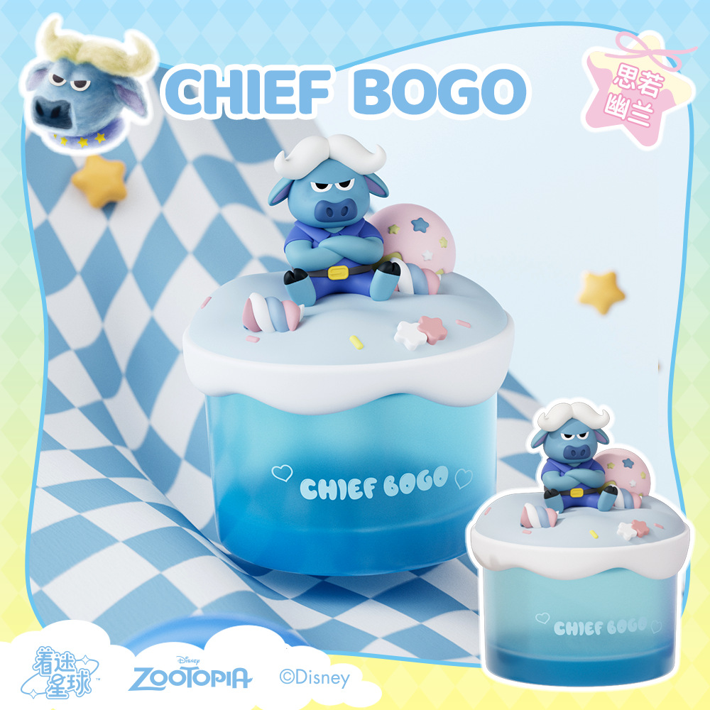 Genuine Zootopia cotton lollipops, car aromatherapy ornaments, desktop figurines, plush toys, birthday gifts Application Scenario