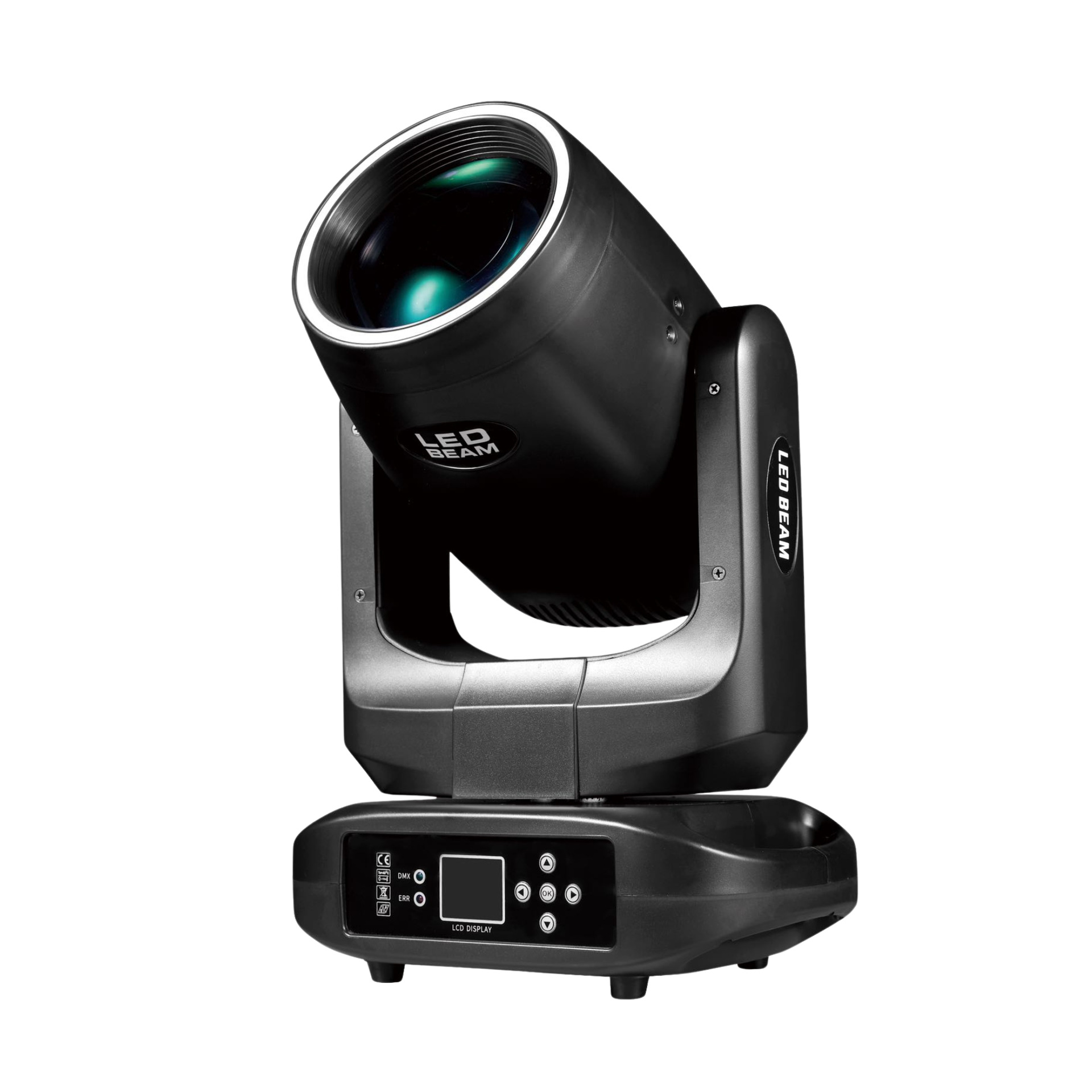 Cross-border best-selling LED200W module beam moving head light with aperture, seven-color rotating pattern light, KTV, bar, wedding performance, banquet hall, professional stage engineering, atmosphere special effects, stage lighting equipment Item Picture