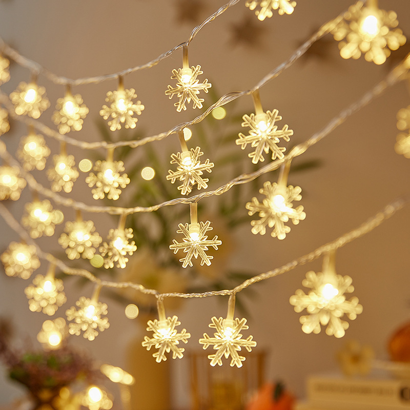 Cross-border LED color lights, string lights, starry sky, small white balls, solar outdoor camping, night market atmosphere light strips, bubble balls Specification image