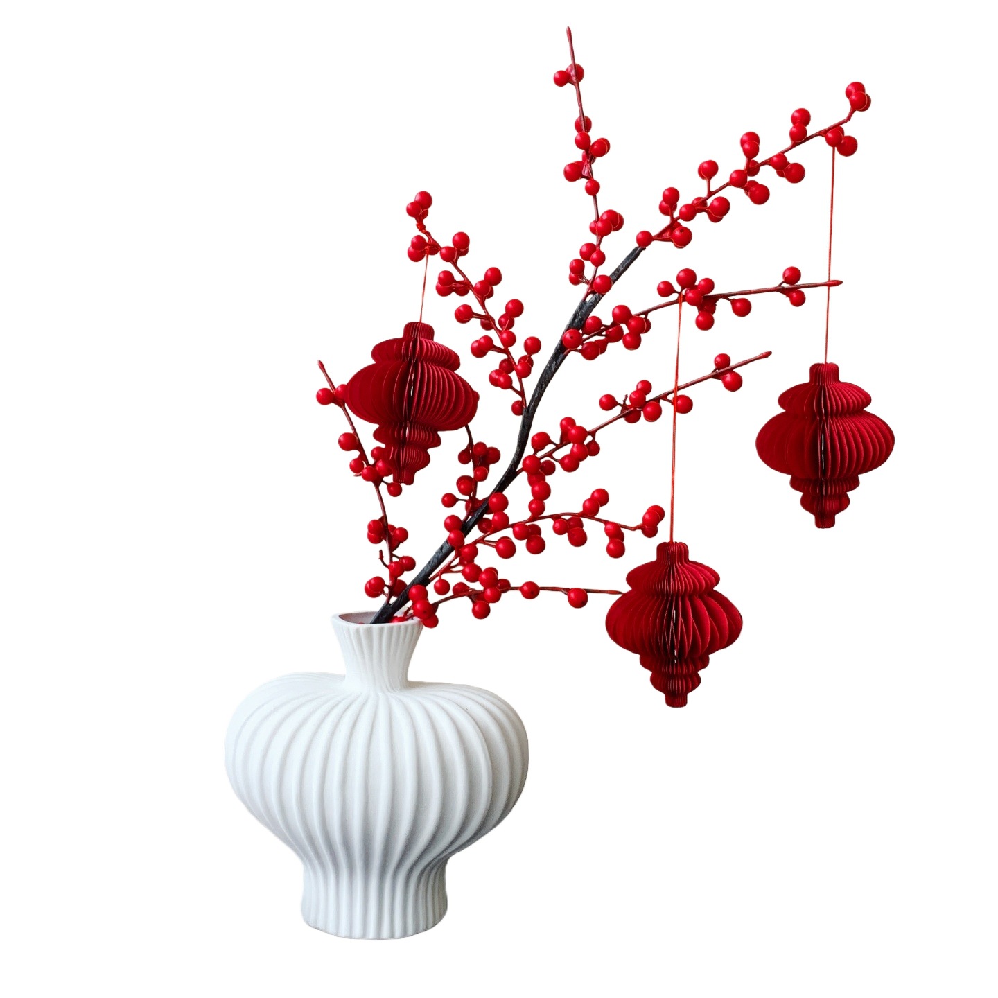 仿真花/多肉仿真花/造景用品/人工植物/牡丹花仿真花白底实物图