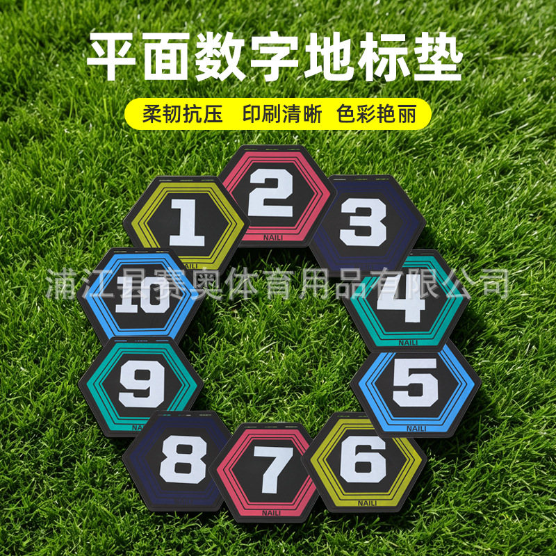 Colored hexagonal digital landmark pad circular timer ST-34 Chinese chess clock mechanical stopwatch multi-functional sports timer