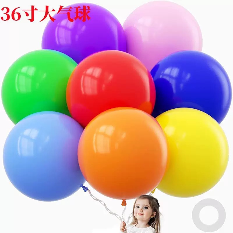 气球/铝膜生日气球玩具/生日气球玩具/气球36寸/生日用品产品图