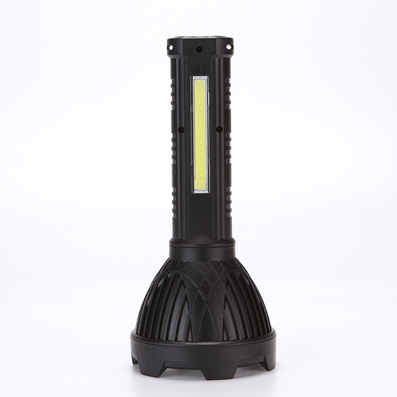 TY-850新款强光充电手电筒便携家用LED照明灯大容量多功能远射灯细节图