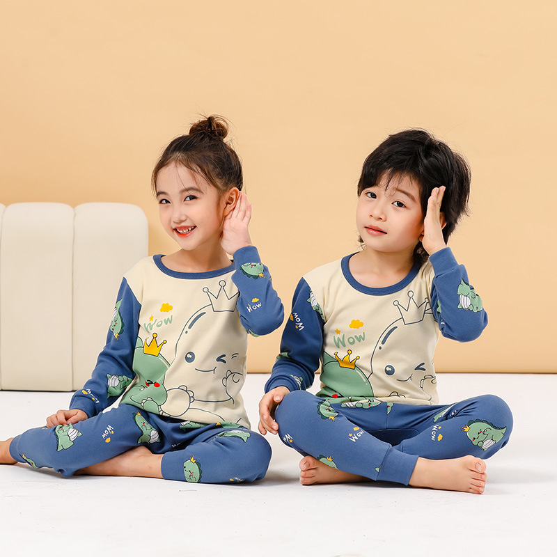 童装/儿童家居服/睡衣冬/睡衣卡通/儿童家居服秋冬产品图