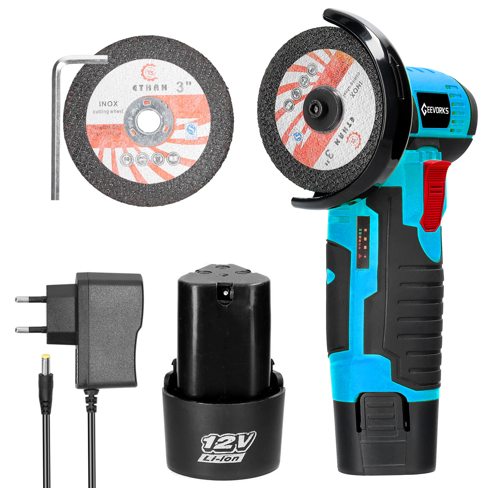 E24107 small Angle grinder 12V Item Picture