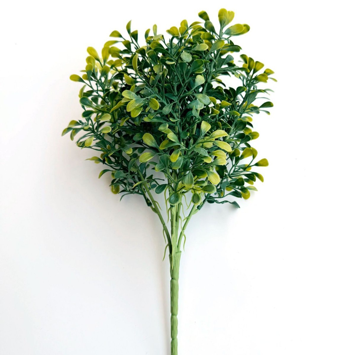 批发仿真植物网红绿植尤加利叶竹叶把束系列绿叶绿植塑料水草把束细节图