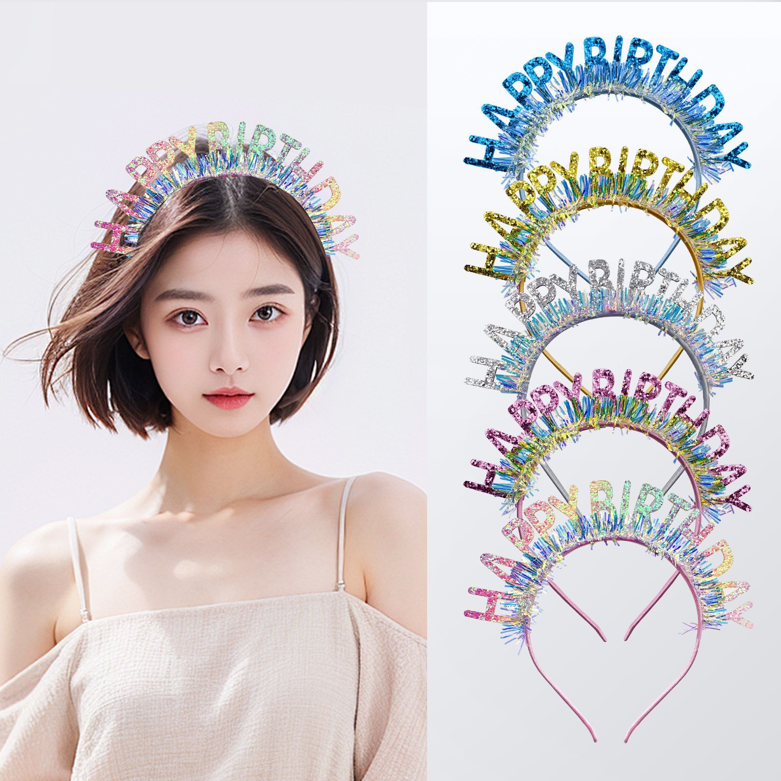 渐变色蜡烛/生日蛋糕插件/亚克力蛋糕插件/生日用品/蛋糕插件细节图