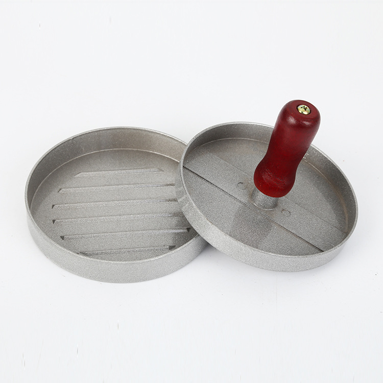 Special manual non-stick coating hamburger Patty press, hamburger mold plastic handle hamburger Patty press