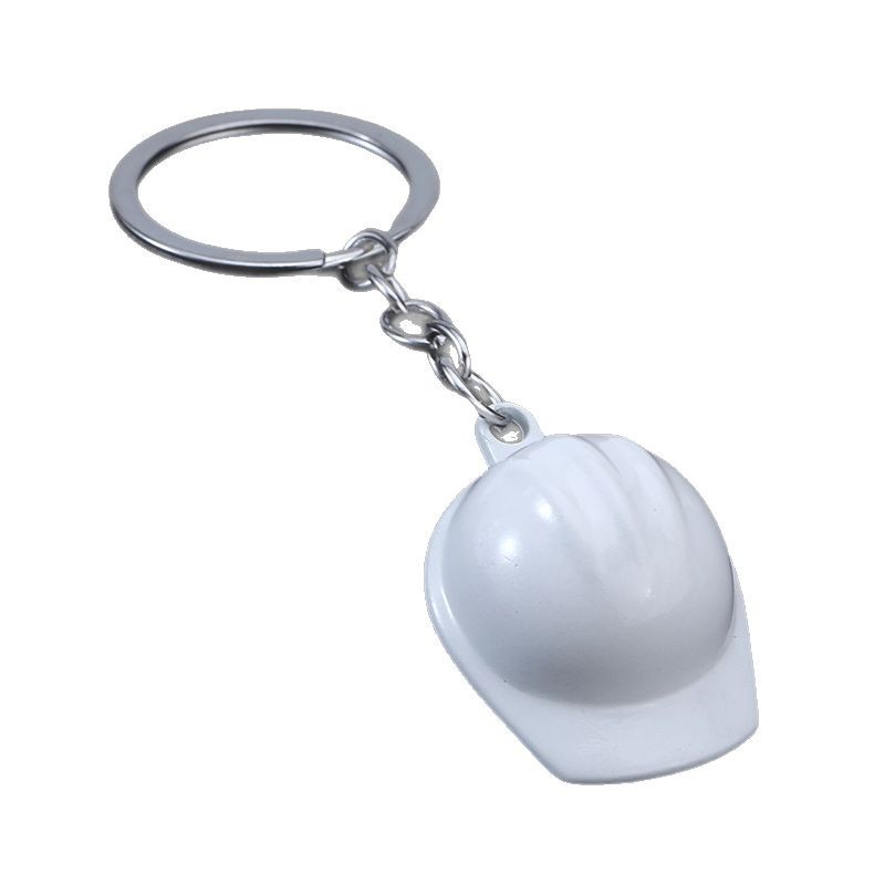 Cross-border best-selling safety helmets, keychains, creative and practical helmets, and new, unique and special department store promotional small gifts Item Picture