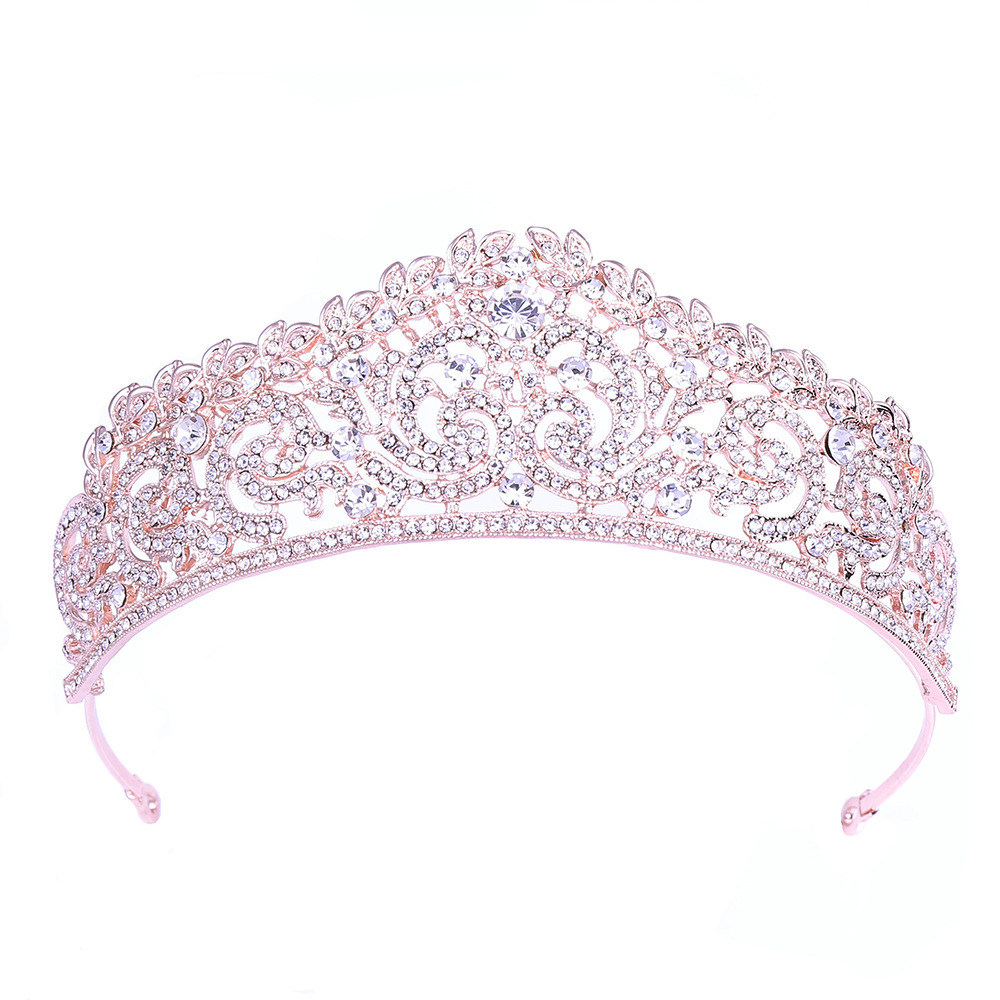 Hot-selling bride headwear International Station: Hot-selling silver crown bride crown wedding dress accessories, wedding hair accessories crown Item Picture